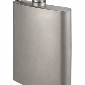 Ultra Light Flat Hip Camping Flask 200ml