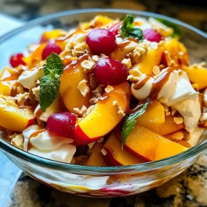 Millionaire Peach Salad