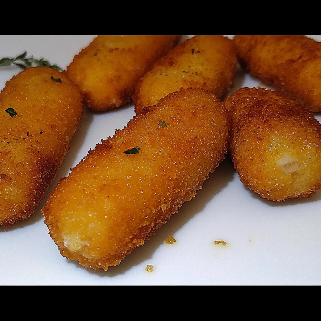 croquetas de gambas al ajillo​