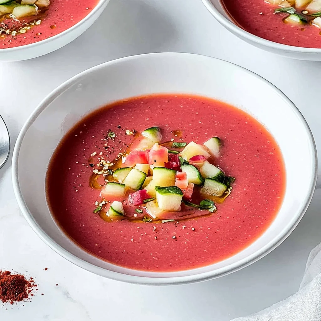 gazpacho de remolacha​