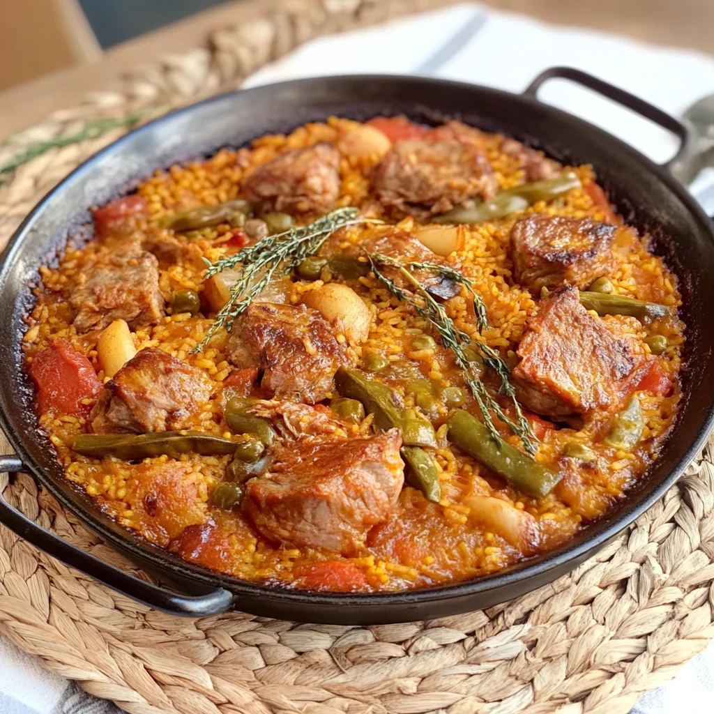 paella de carne​