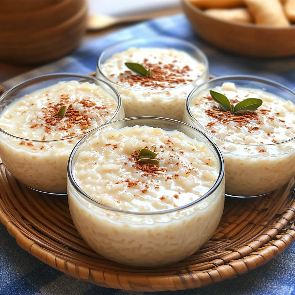 receta de arroz con leche cremoso​