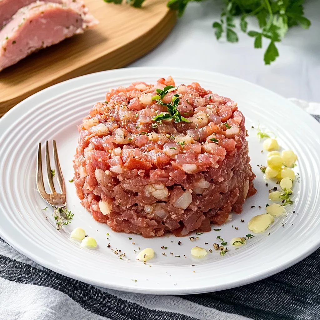 tartar de fuet​