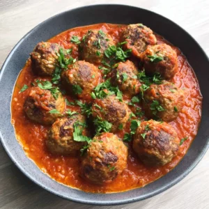 albondigas con tomate