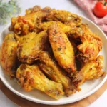 alitas de pollo en freidora de aire