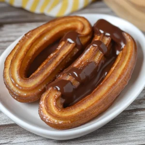 churros con chocolate