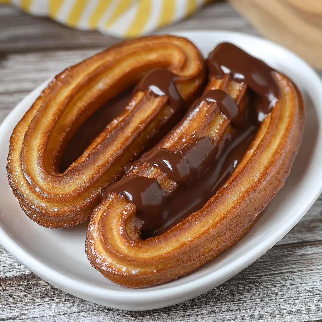 churros con chocolate