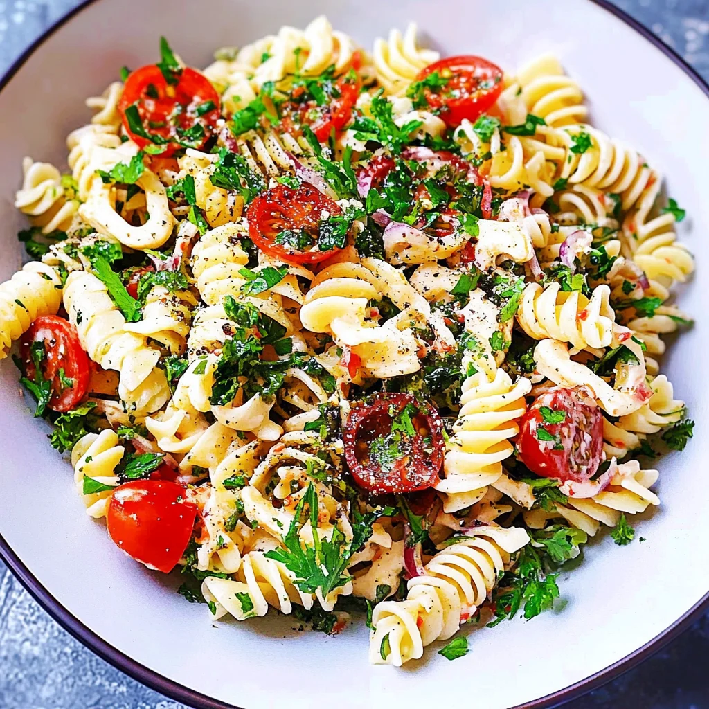 ensalada de pasta