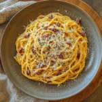 espaguetis a la carbonara