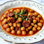 garbanzos con chorizo