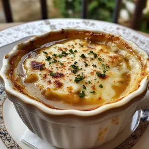 sopa de cebolla