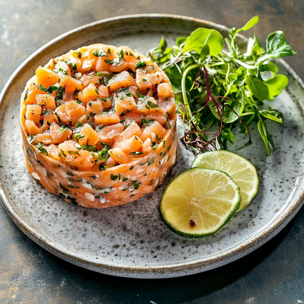 tartar de salmon