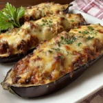 Berenjenas rellenas de atún