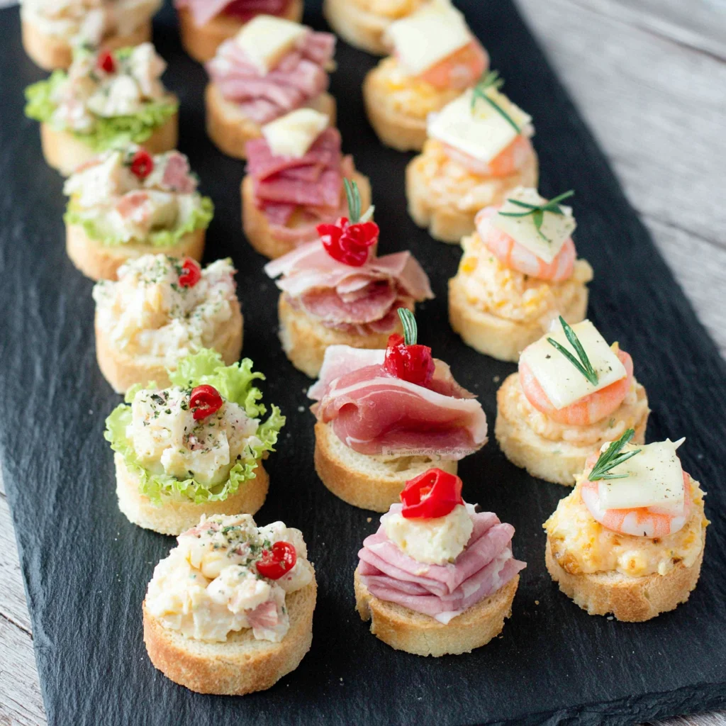 Canapés chilenos