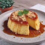 Flan de arroz con leche
