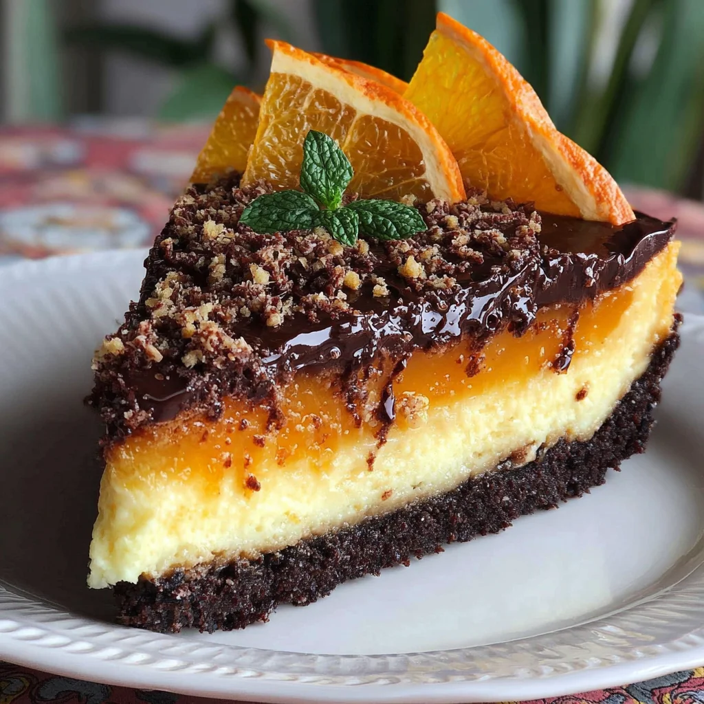 Tarta Naranja Chocolate