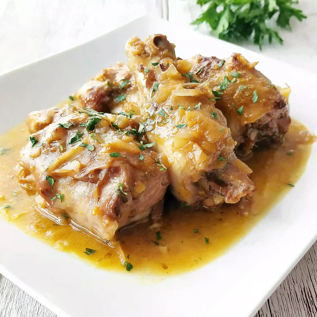 conejo en salsa