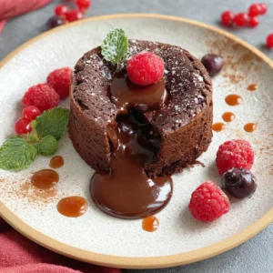 coulant de chocolate