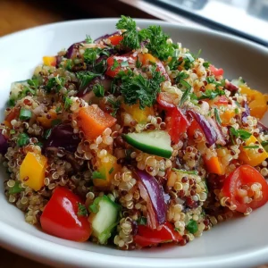 ensalada de quinoa