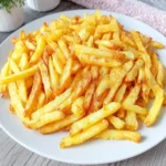 patatas fritas en freidora de aire