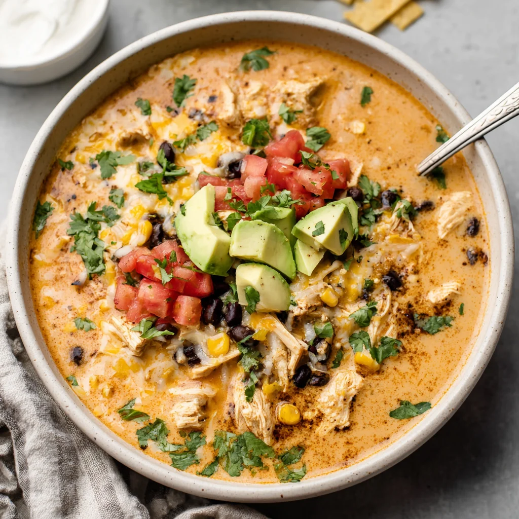 Easy Chicken Taco Soup