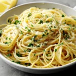 Easy Lemon Butter Garlic Pasta