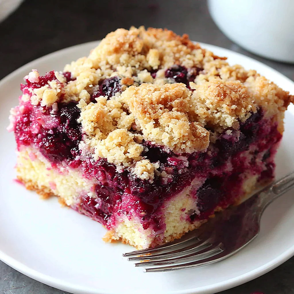 Juicy Berry Huckleberry Buckle
