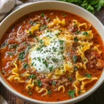 Lasagna Soup