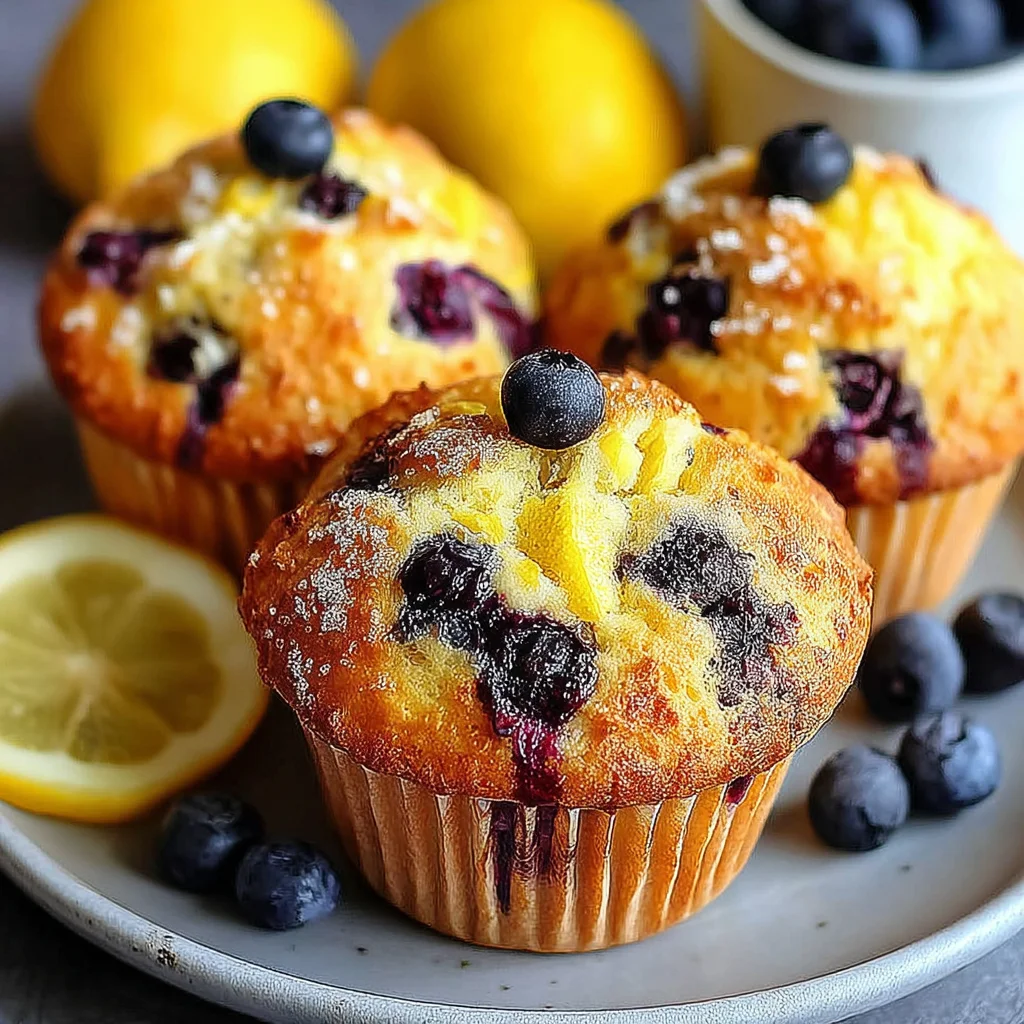 Lemon Blueberry Muffins Flavorful: A Recipe for Delight