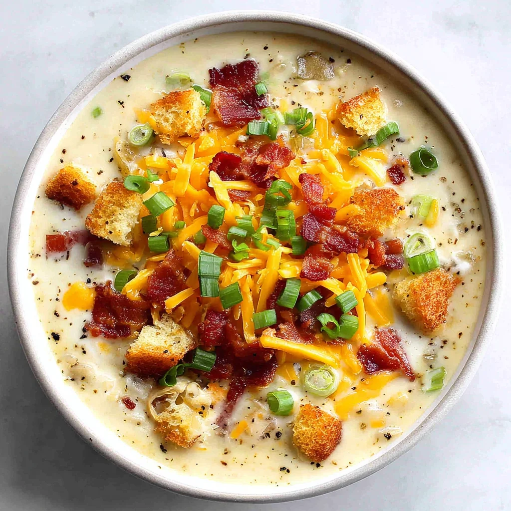 Loaded Potato Soup: A Creamy, Cheesy, and Comforting Classic