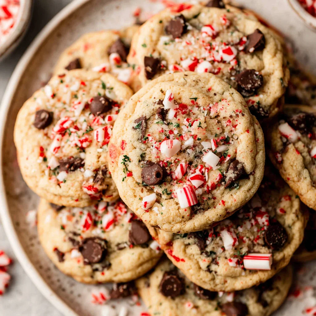 Peppermint Chocolate Chip Cookies: A Festive Holiday Treat