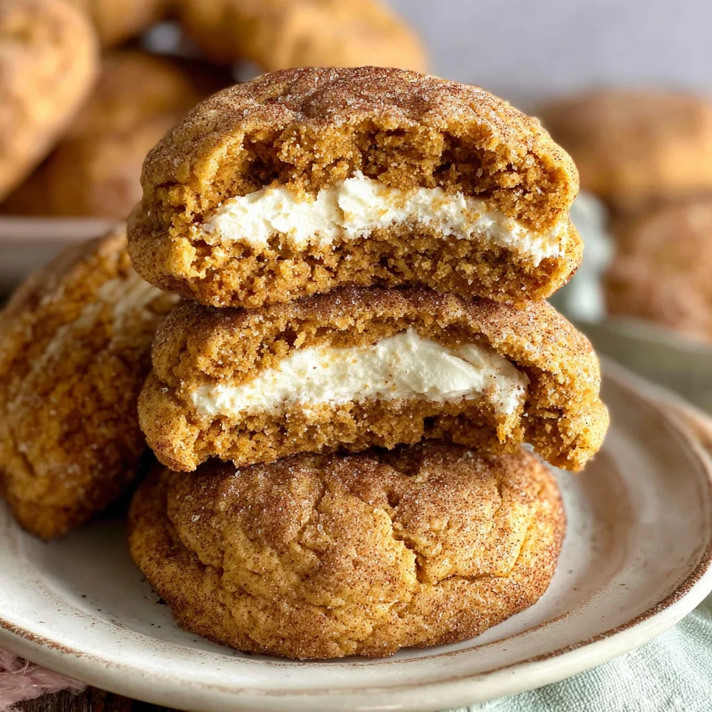 Pumpkin Cheesecake Snickerdoodles