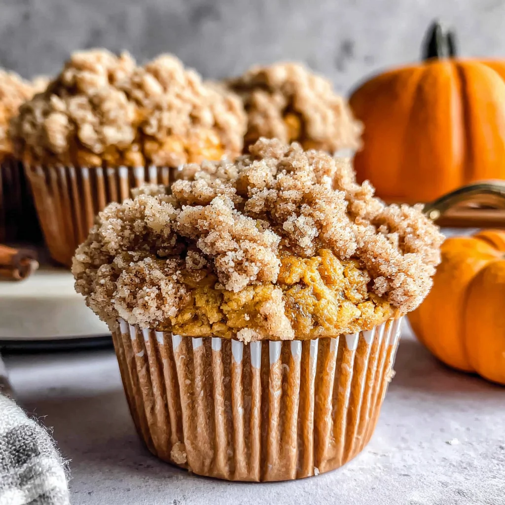 Pumpkin Crumb Muffins: A Fall Delight