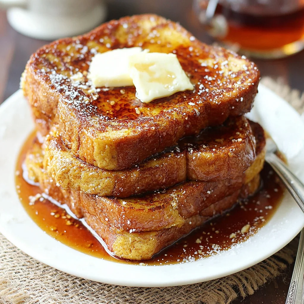 Pumpkin French Toast
