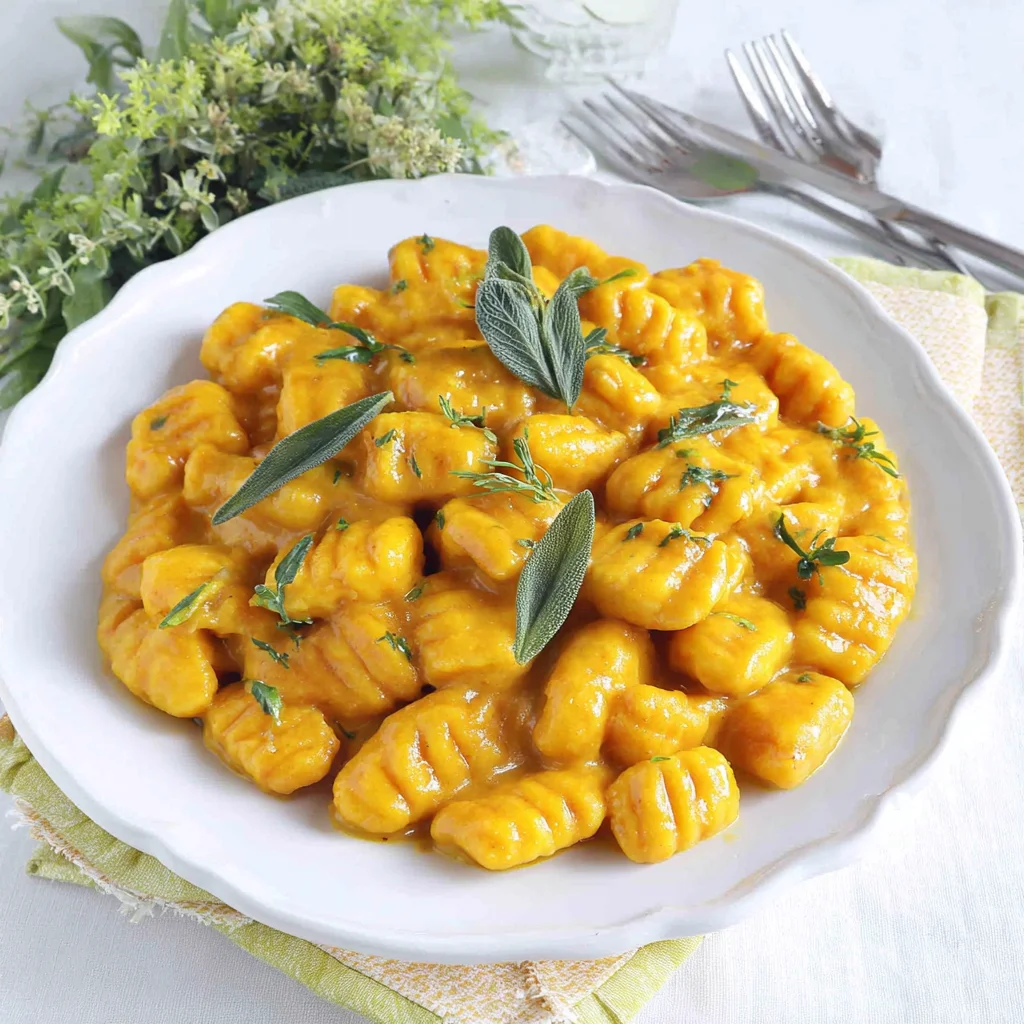 Pumpkin Gnocchi