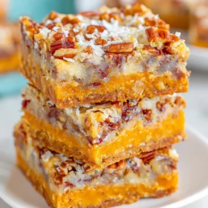 Pumpkin Magic Bars