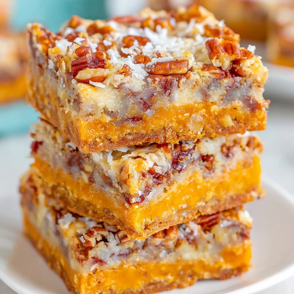 Pumpkin Magic Bars