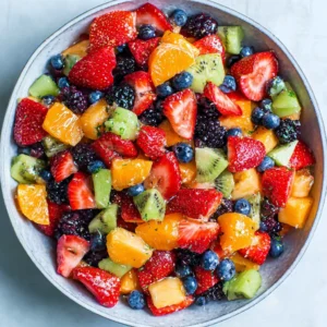 Rainbow Fruit Salad