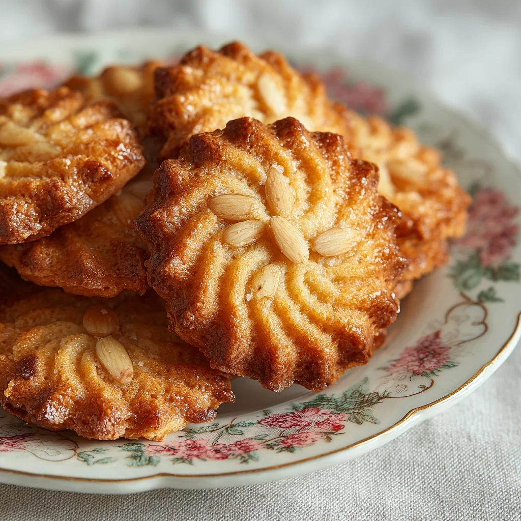 Receta casera de Galletas Florentines