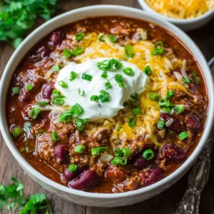 Slow Cooker Chili