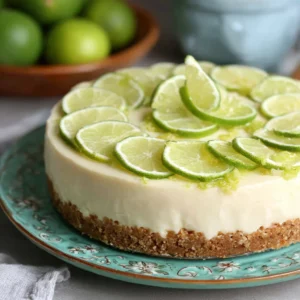 Tarta de Limón sin Horno