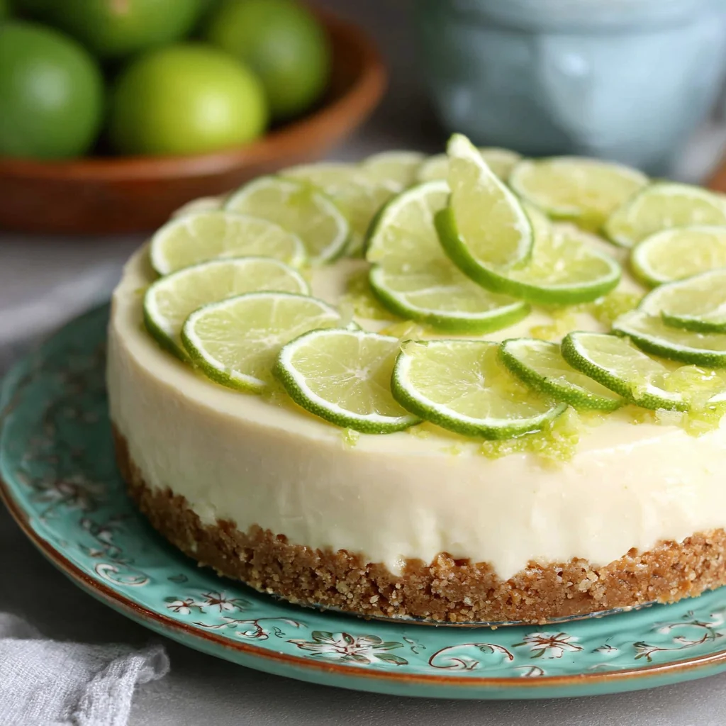 Tarta de Limón sin Horno