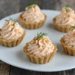 Tartaletas de mousse de salmón