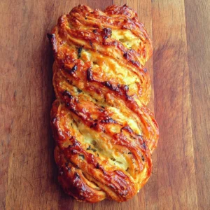 Trenza de hojaldre