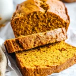 Vanilla pudding pumpkin bread