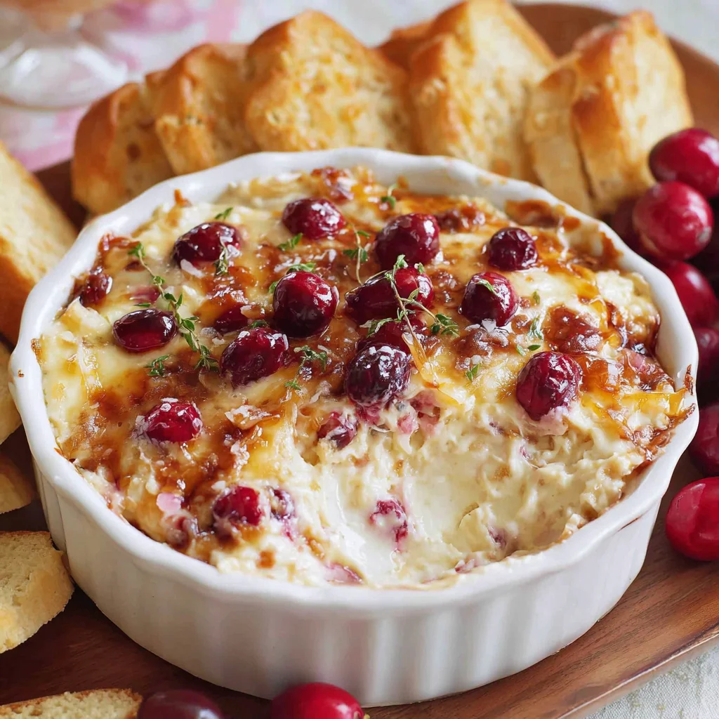 Baked Cranberry Cream Cheese Dip