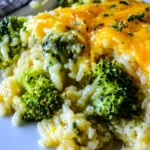 Broccoli Cheese Rice Casserole