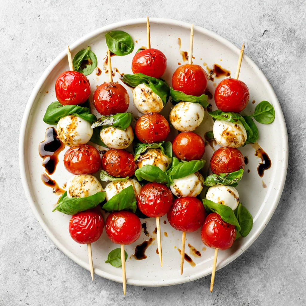 Caprese Skewers: A Taste of Italy in Every Bite