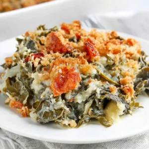 Cheesy Collard Greens Gratin