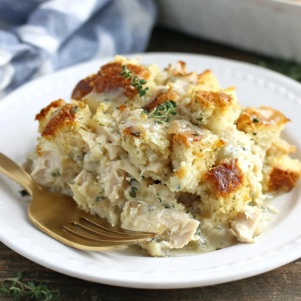 Creamy Chicken and Stuffing Casserole: A Comfort Food Classic